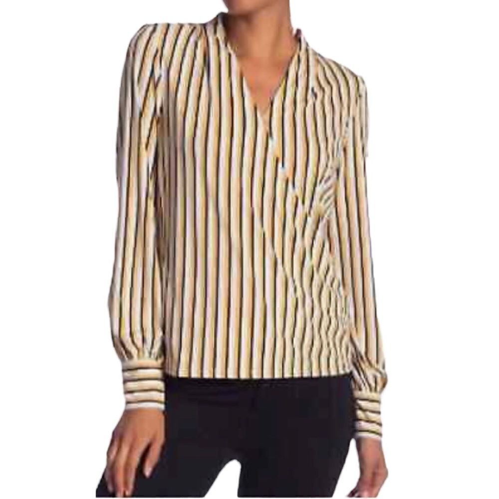 Adrianna Papell Wrap Blouse